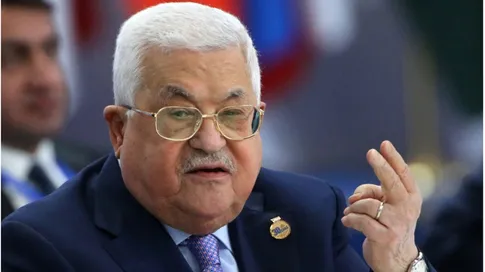 رئيس السلطة الفلسطينية محمود عباس. 