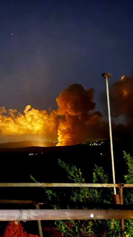 شاهد | أعنف الغارات إسرائيلية على لبنان