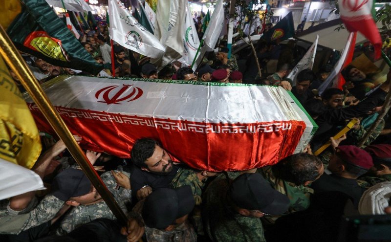 العراق تشييع جثمان قيادي إيراني قُتل مع نصرالله في بيروت