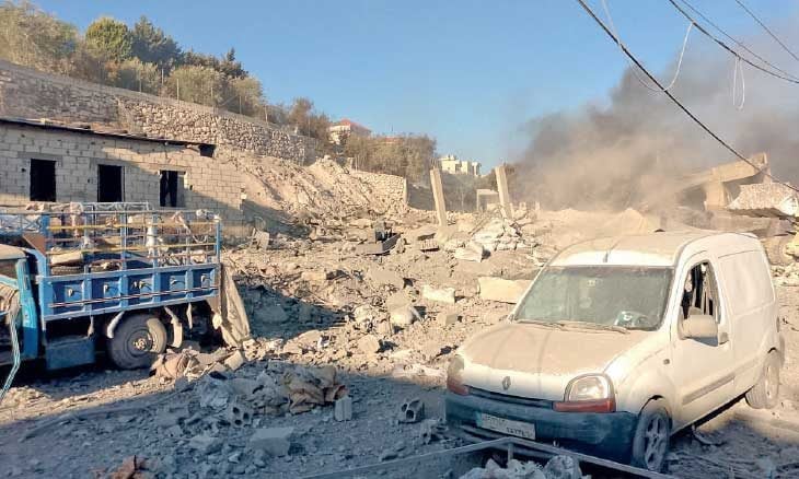 حزب الله يستهدف مدينة صفد المحتلة بصلية صاروخية