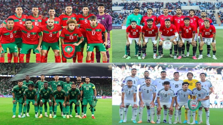 ترتيب المنتخبات العربية في التصنيف العالمي الصادر عن الـ”فيفا”