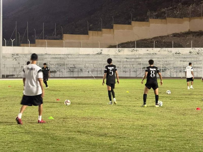 منتخبنا الوطني للناشئين يواصل تحضيراته الآسيوية في معسكره الخارجي بمسقط