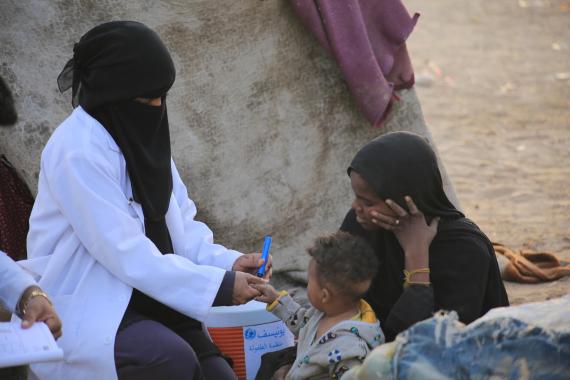 تسجيل 32 حالة إصابة جديدة بشلل الأطفال في اليمن منذ مطلع العام الجاري