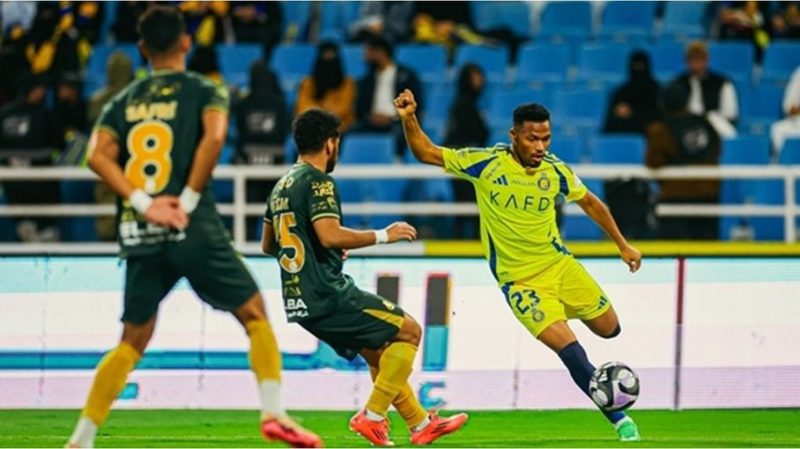 في غياب رونالدو.. النصر يسقط في فخ الخلود بدوري “روشن”