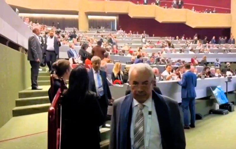 جنيف.. وفد اليمن ينسحب من الجمعية العامة للاتحاد البرلماني لهذا السبب