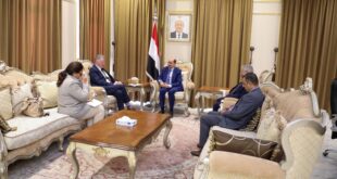 وزير الخارجية اليمني يلتقي رئيس بعثة الأمم المتحدة لدعم اتفاق الحديدة