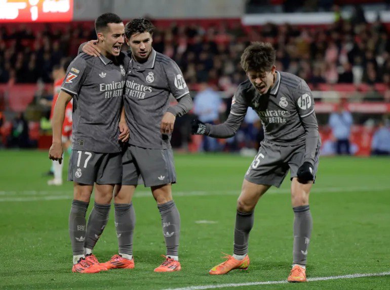 ريال مدريد يتغلب على جيرونا ويقلص الفارق مع برشلونة الى نقطتي