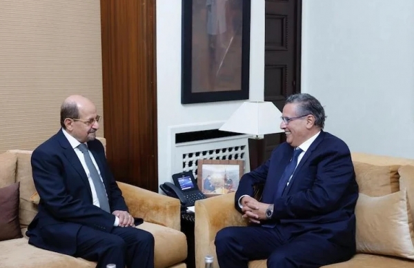 الزنداني يبحث مع رئيس الحكومة المغربية تعزيز العلاقات الاقتصادية والسياسية