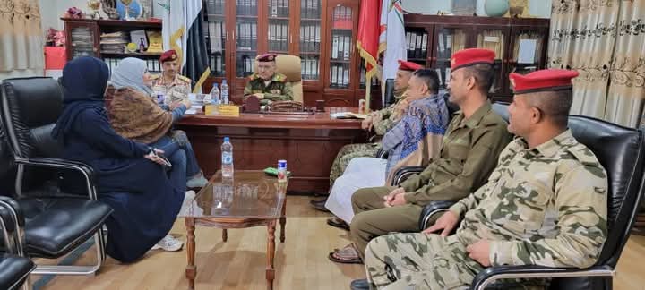 لجنة التحقيق الوطنية تناقش اوضاع حقوق الانسان مع محور تعز وتفعيل آليات المحاسبة