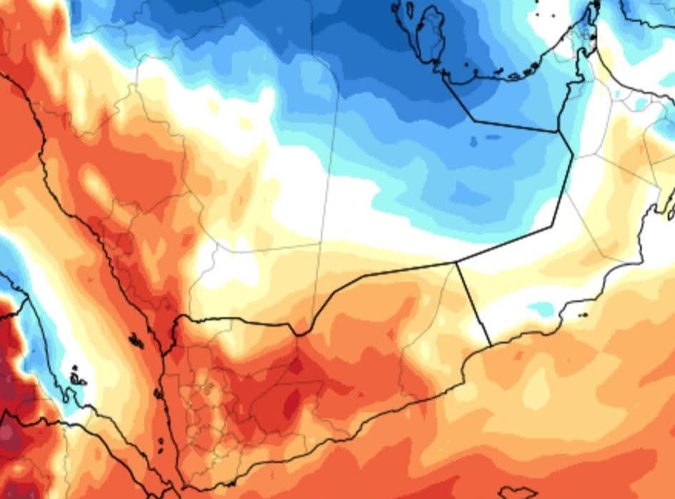 تراجع تأثير الكتلة الهوائية الباردة وارتفاع تدريجي في درجات الحرارة