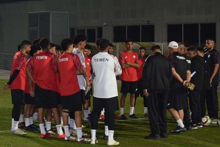 تعادل إيجابي بين المنتخب اليمني للشباب ونظيره القطري في مباراة ودية بالدوحة