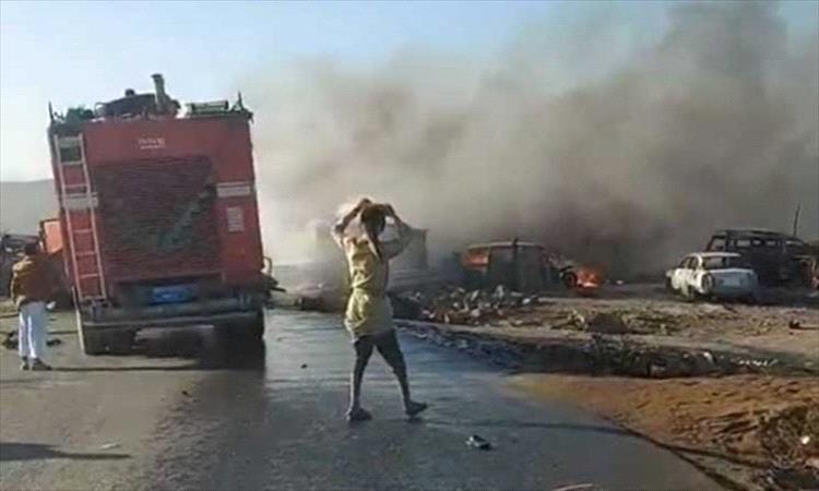 ارتفاع حصيلة قتلى انفجار محطة غاز بالبيضاء إلى 15 والعشرات مصابون