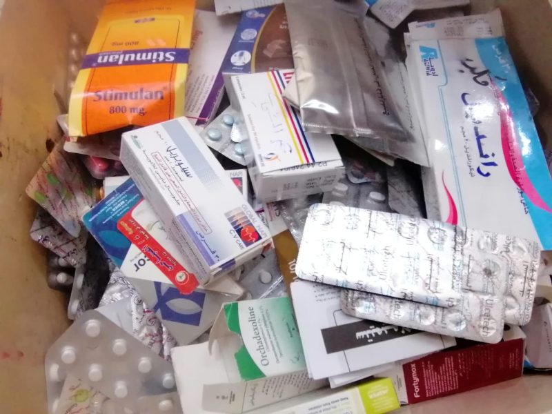 إتلاف كمية كبيرة من الأدوية منتهية الصلاحية في محافظة الحديدة