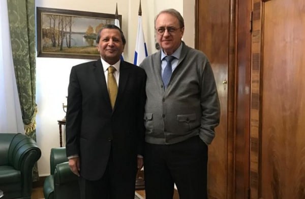 مباحثات يمنية روسية حول جهود عملية السلام