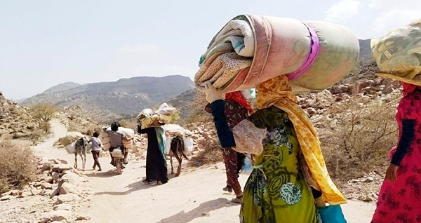 الأمم المتحدة: نزوح أكثر من نصف مليون شخص في اليمن خلال 2024