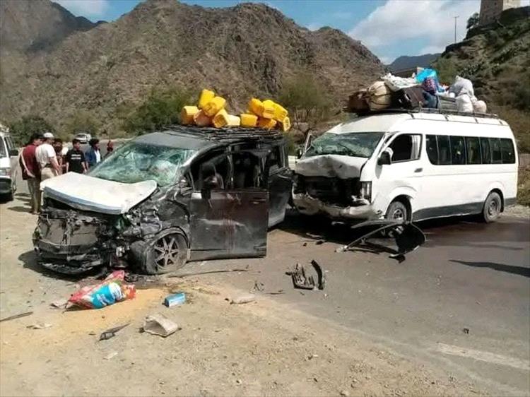 خلال مارس الماضي.. مقتل وإصابة 414 شخصا بحوادث سير في مناطق الشرعية