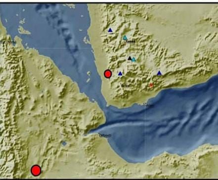 رصد هزة زلزالية محسوسة في مديرية حيس جنوب الحديدة