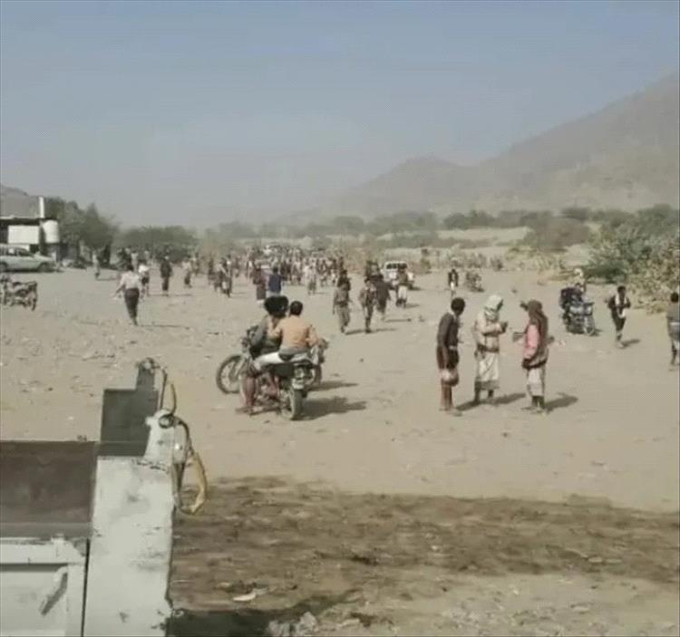 انفجار يستهدف معسكرًا تابعًا لمليشيا دفاع شبوة في مرخة السفلى