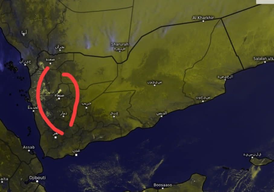 فلكي يمني يتوقع أمطار متفرقة على عدد من المحافظات وموجة برد قادمة