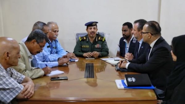 عدن.. اجتماع لوزارة الداخلية مع الأمم المتحدة لمناقشة قضايا اللاجئين