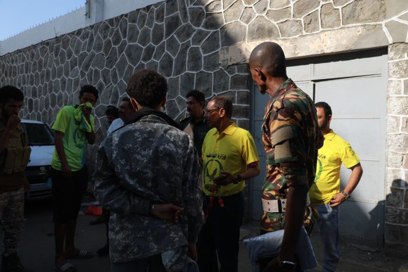 مليشيا الانتقالي تمنع فعالية رياضية لوزارة الداخلية في عدن وتغلق ملعب الحبيشي بالقوة