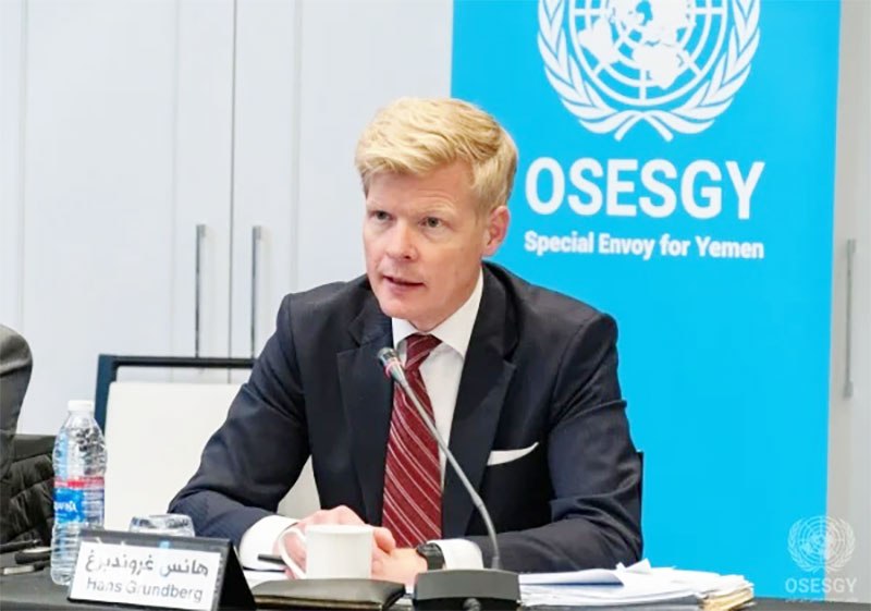 المبعوث الأممي يؤكد أن استئناف الحرب في اليمن لا يصب في مصلحة أي طرف