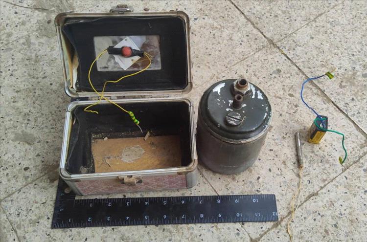 اكتشاف حقيبة نسائية مفخخة بلغم مطور في تعز