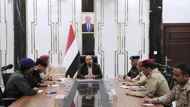 أمنية حضرموت: اعتقال اليميني تم بناء على توجيهات عليا وأوامر النيابة العسكرية