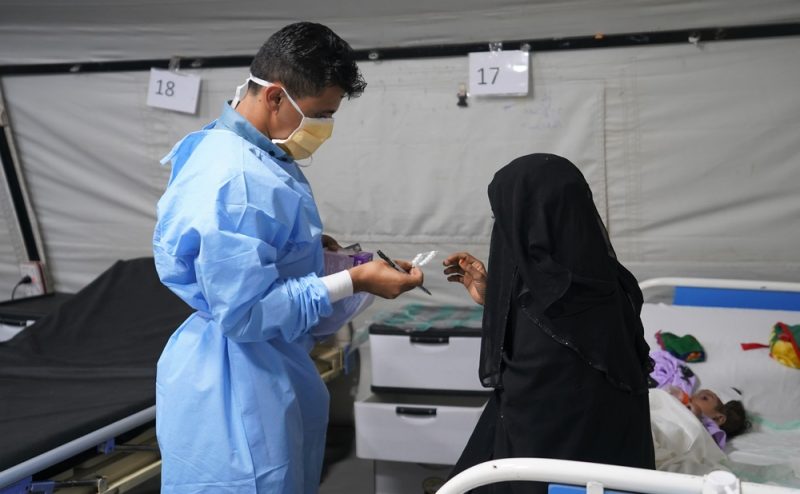 تفشي وباء الحصبة بمختلف مديريات محافظة الضالع