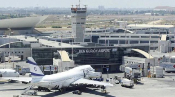 إعلام عبري: توقف الرحلات الجوية في مطار “بن غوريون” بالتزامن مع هجمات صاروخية من اليمن