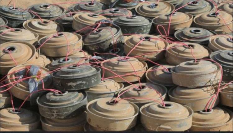 الشعبة الهندسية تتلف 27 ألفًا من مخلفات الحروب في ساحل حضرموت