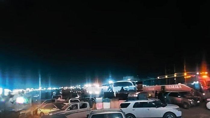  أزمة إنسانية وتعطيل لحركة العبور منفذ الوديعة 