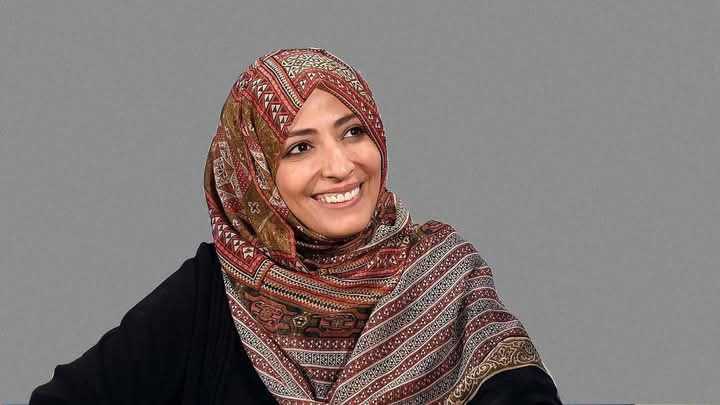  توكل كرمان
الناشطة اليمنية الحائزة على جائزة نوبل للسلام
