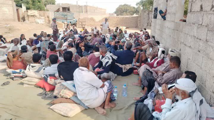 لحماية أراضيهم الخاصة من البسط والنهب .أهالي تبن يشكلون لجنة 