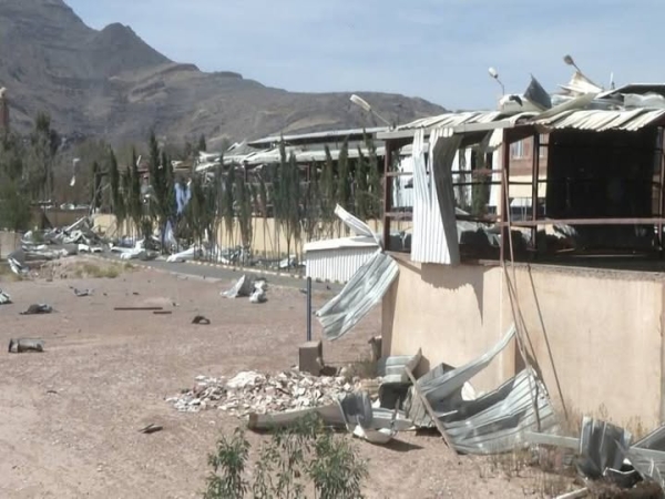 صنعاء.. الحوثيون يعلنون عن إرتفاع ضحايا العدوان الأمريكي على مصنع السيراميك إلى 5 شهداء و 13 جريحاً