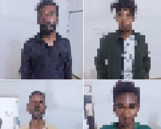 المهرة: ضبط أربعة أشخاص بتهمة تعاطي الحشيش في #الغيضة