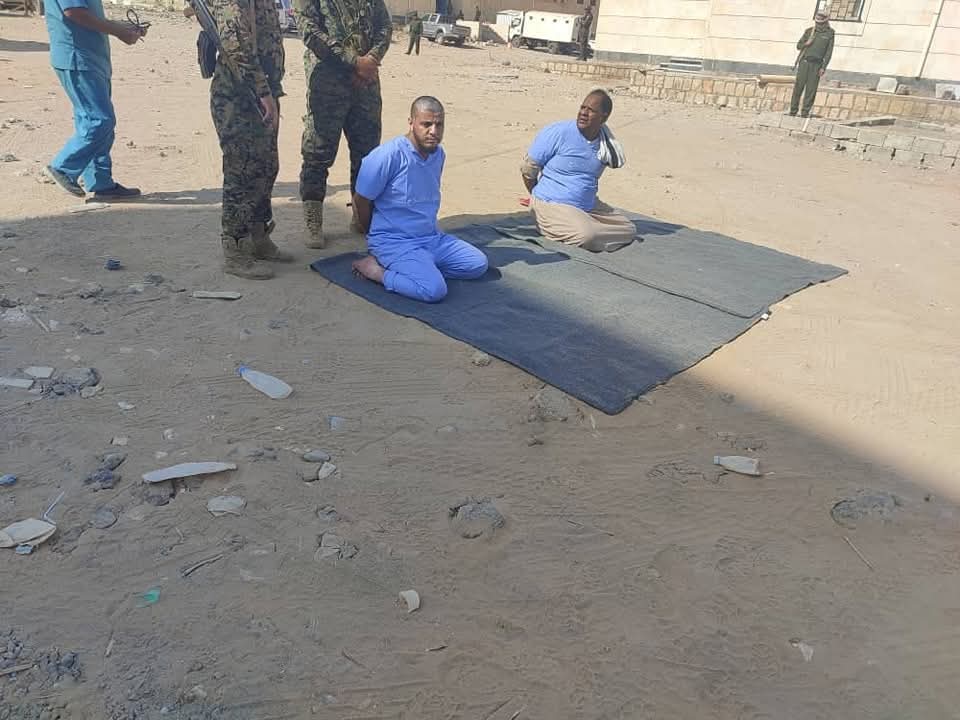 مأرب..تنفيذ حكم الإعدام رميًا بالرصاص بحق مدانين باغتصاب وقتل