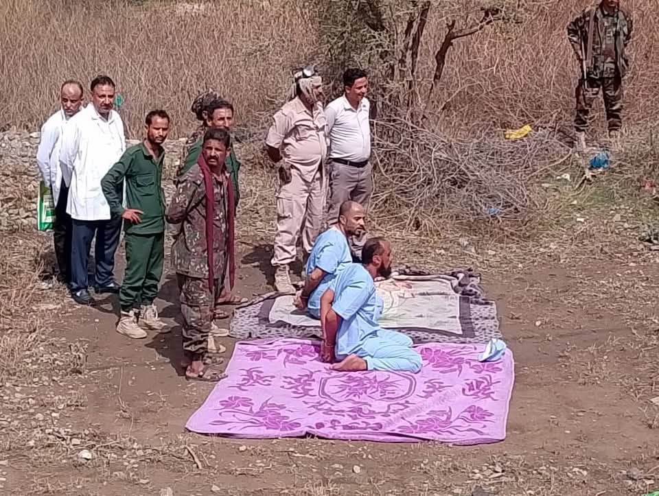تعز ..تنفذ حكم الإعدام بحق مدانين بجرائم قتل   