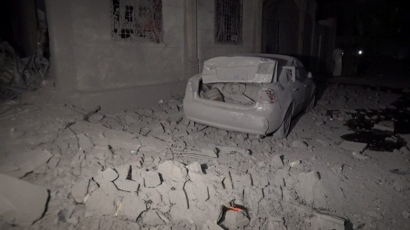 صنعاء: غارات أمريكية على بني الحارث تخلف جرحى مدنيين بينهم أطفال