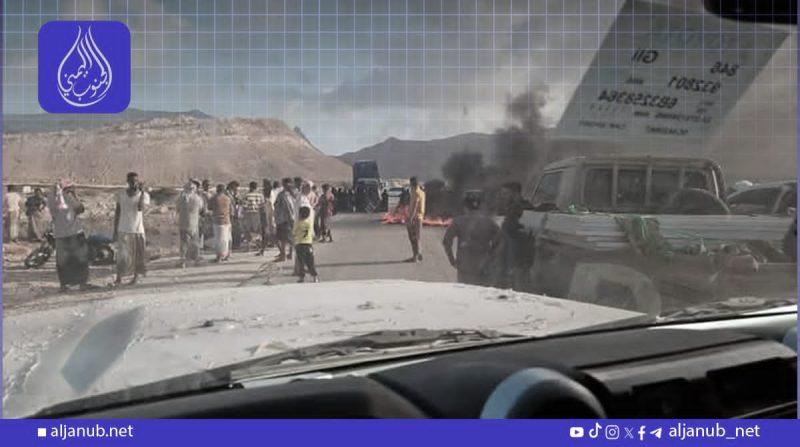 المهرة.. احتجاجات غاضبة في قشن تندد بتردي الخدمات الأساسية