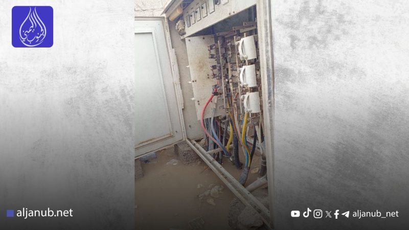 غرق محول كهرباء في الممدارة وسط غياب الاستجابة السريعة للسلطات