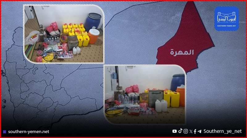 اليقظة الأمنية تحبط نشاطًا مشبوهًا: ضبط مصنع للخمور في الغيضة وإيقاف المتورطين