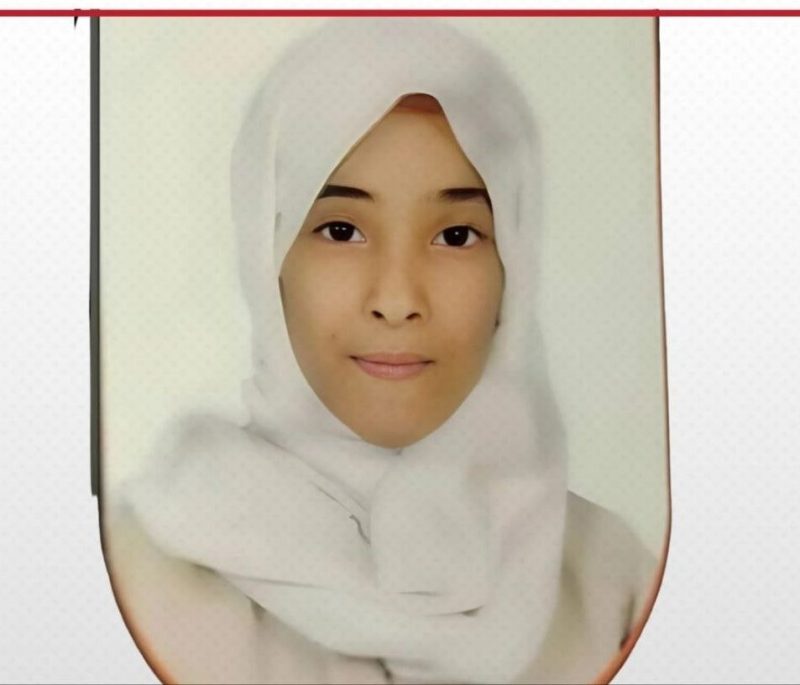 الطالبة المختطفة دارين فيصل عبد الله 