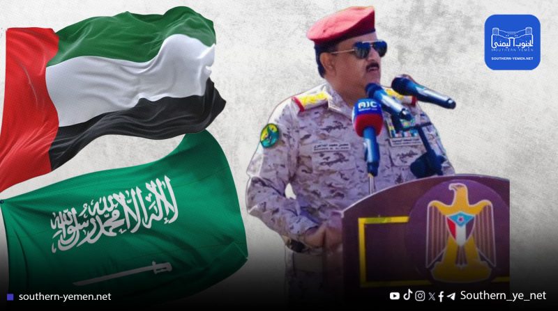 وزير الدفاع يثير الجدل بزيارات ميدانية لقوات غير شرعية مدعومة من السعودية والإمارات