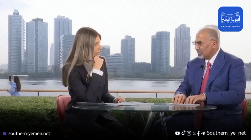 الزبيدي يروج لانفصال جنوب اليمن خلال مشاركته في اجتماعات الأمم المتحدة