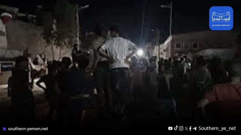 “انقطاع الكهرباء يدفع سكان المنصورة إلى إشعال الإطارات وإغلاق الطرق”