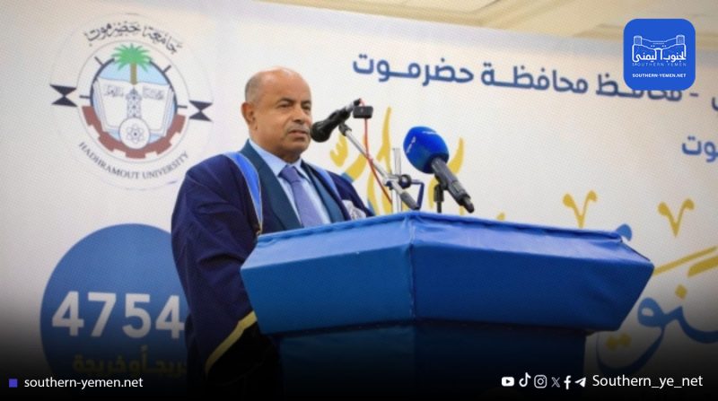 الخنبشي: حضرموت تمر بمرحلة استثنائية ونبذل جهودًا لحل الأزمة واستعادة الاستقرار