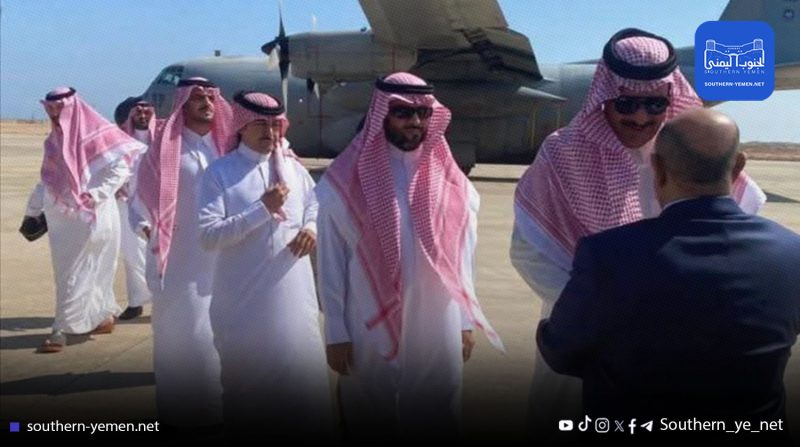 وفد أمني وعسكري سعودي يصل حضرموت عقب توسع قوات الانتقالي في الوادي