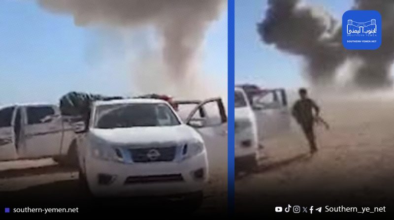 غارات جوية سعودية تحذيرية تستهدف مواقع الانتقالي في حضرموت