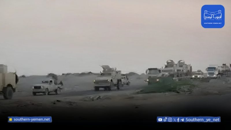 قوات درع الوطن تتقدم إلى عدن وتتسلم معسكر بدر وسط دعوات الاحتشاد للانتقالي